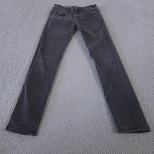 American Eagle Jeans Mens 29x32 Black Skinny Next Level Flex Stretch Denim